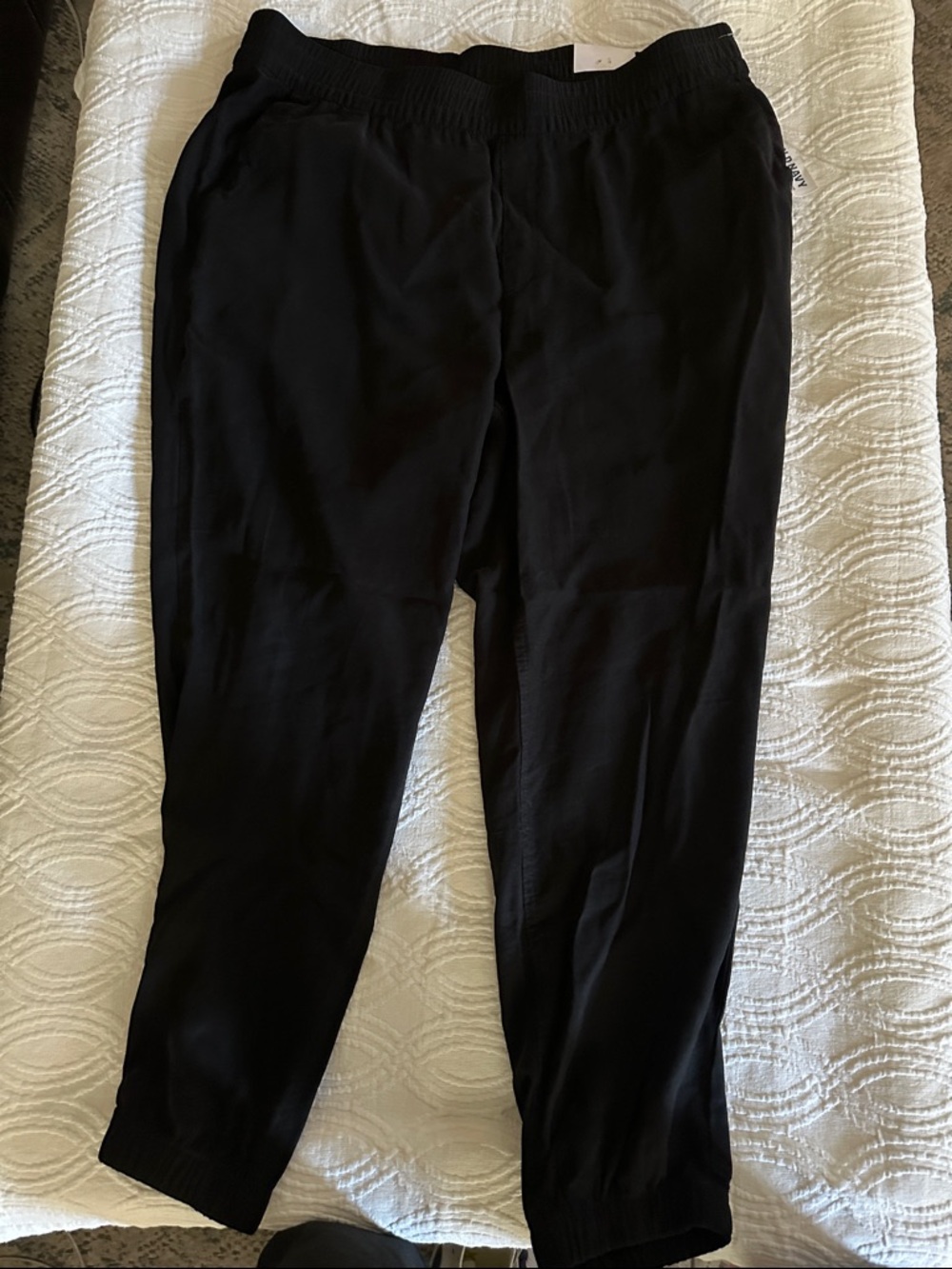 Old navy Black Elastic Waist Jogger Pants